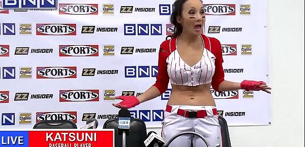  Brazzers - Big Tits In Sports -  Fuck The Fans scene starring Katsuni and Keiran Lee